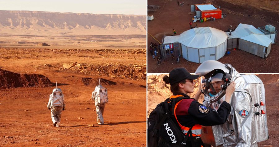 Preparing for life on Mars in the Israeli desert