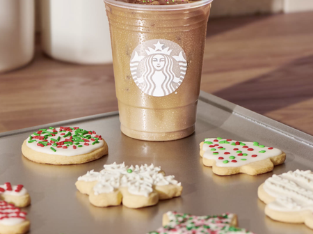 unbiased news about coffee, Introducing Starbucks' New Iced Sugar Cookie Almond Milk Latte!, subscribe to News Without Politics