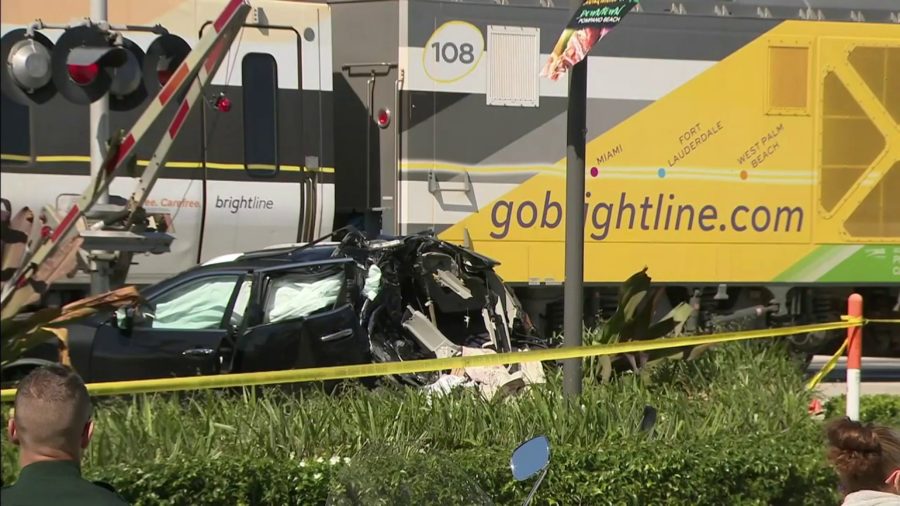 Florida woman and her 1-year-old grandchild struck by Brightline train!