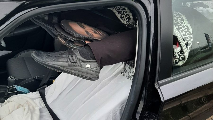 Mannequin mistaken for a ‘body’ rolled up in car