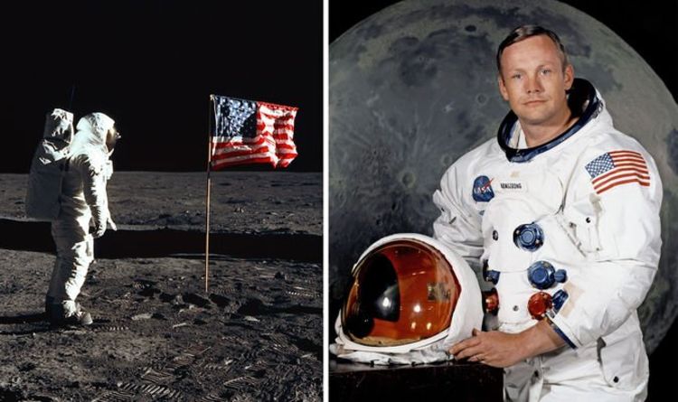 Neil Armstrong walks on moon this day in history!